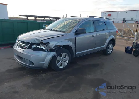2017 Dodge Journey Se Awd из США, поврежденный, VIN 3C4PDDAG0HT569337